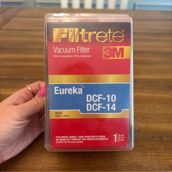 Eureka 3M Filtrete DCF-10 DCF-14 Vacuum Cleaner HEPA Filters - Picture 1 of 4